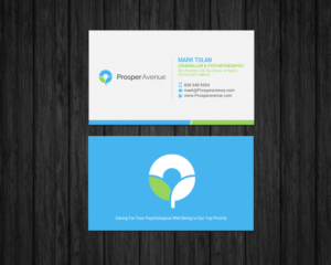 Business Card Design by chandrayaan.creative for Prosper Avenue | Design: #19472755