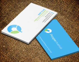 Business Card Design by chandrayaan.creative for Prosper Avenue | Design: #19472756