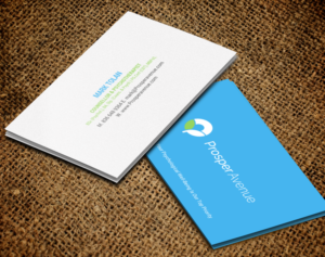 Business Card Design by chandrayaan.creative for Prosper Avenue | Design: #19472760