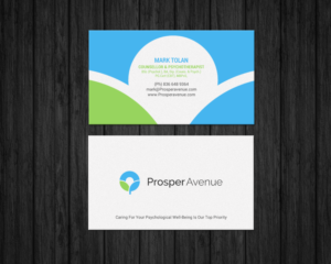 Business Card Design by chandrayaan.creative for Prosper Avenue | Design: #19472770