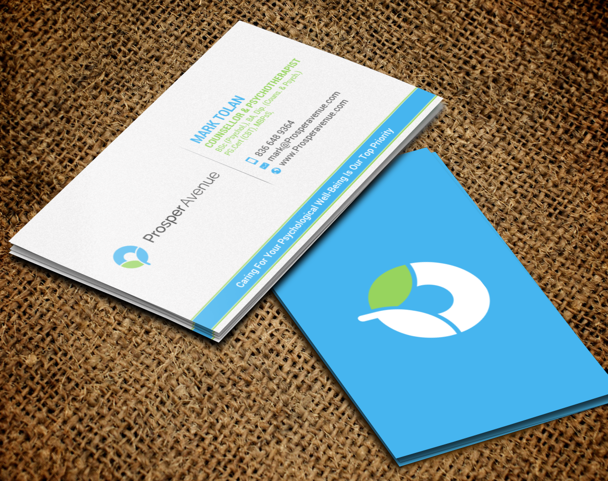 Design de Carte de Visite par chandrayaan.creative pour Prosper Avenue | Design #19472785