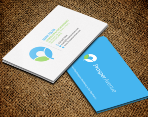 Business Card Design by chandrayaan.creative for Prosper Avenue | Design: #19472789