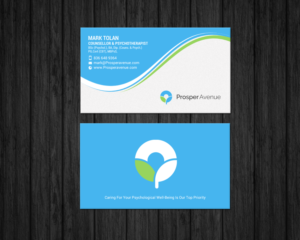Business Card Design by chandrayaan.creative for Prosper Avenue | Design: #19472790