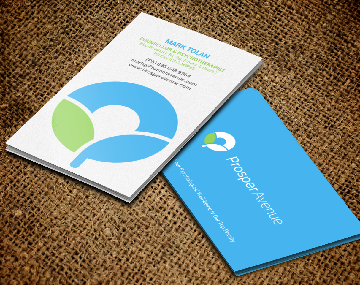 Business Card Design by chandrayaan.creative for Prosper Avenue | Design #19472833
