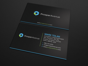 Diseño de Tarjeta de Presentación por Tripti Ranjan Gain para Prosper Avenue | Diseño: #19472264