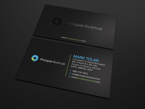 Diseño de Tarjeta de Presentación por Tripti Ranjan Gain para Prosper Avenue | Diseño: #19472266