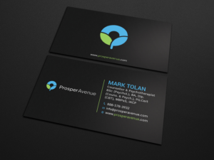 Diseño de Tarjeta de Presentación por Tripti Ranjan Gain para Prosper Avenue | Diseño: #19472269
