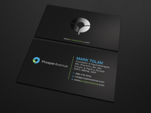 Diseño de Tarjeta de Presentación por Tripti Ranjan Gain para Prosper Avenue | Diseño: #19472270