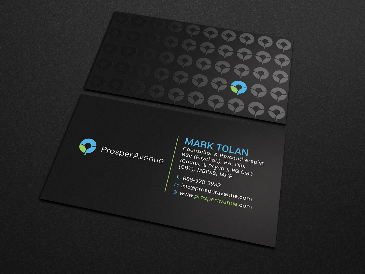Diseño de Tarjeta de Presentación por Tripti Ranjan Gain para Prosper Avenue | Diseño #19472273