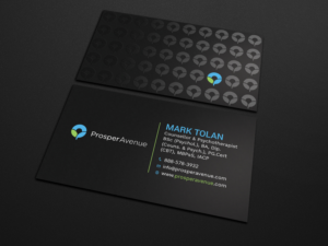 Diseño de Tarjeta de Presentación por Tripti Ranjan Gain para Prosper Avenue | Diseño: #19472273