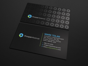 Diseño de Tarjeta de Presentación por Tripti Ranjan Gain para Prosper Avenue | Diseño: #19472276