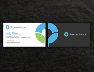 Diseño de Tarjeta de Presentación por Tripti Ranjan Gain para Prosper Avenue | Diseño: #19472294