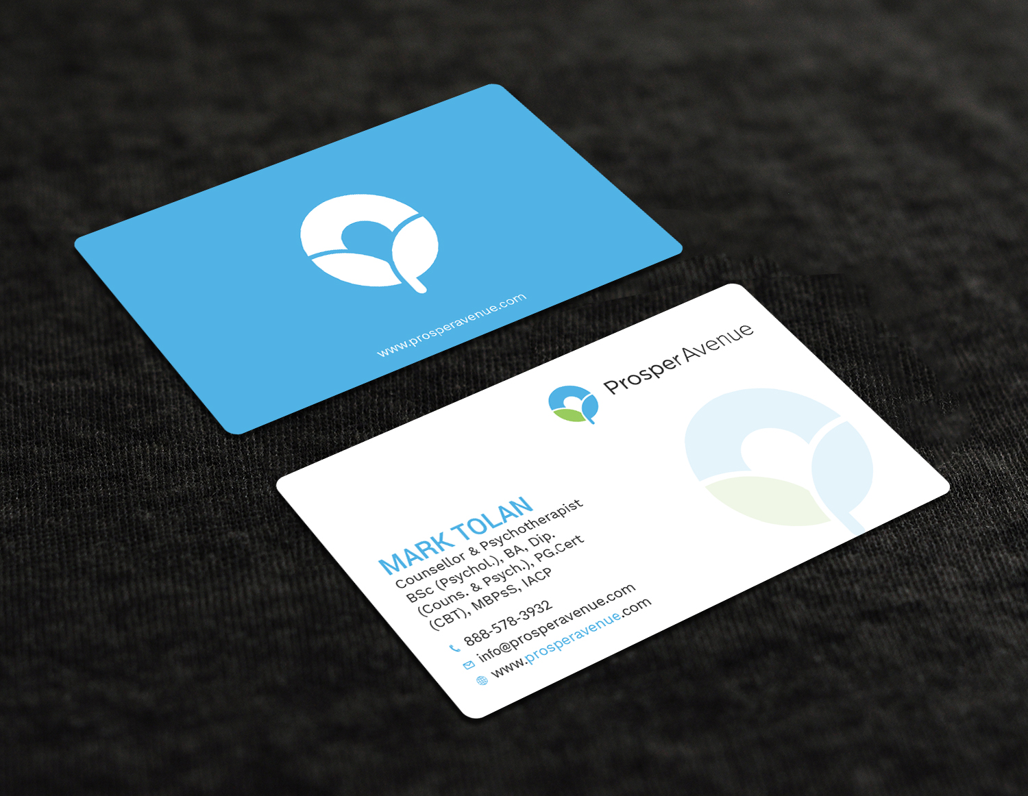 Business Card Design by Tripti Ranjan Gain for Prosper Avenue | Design #19472296