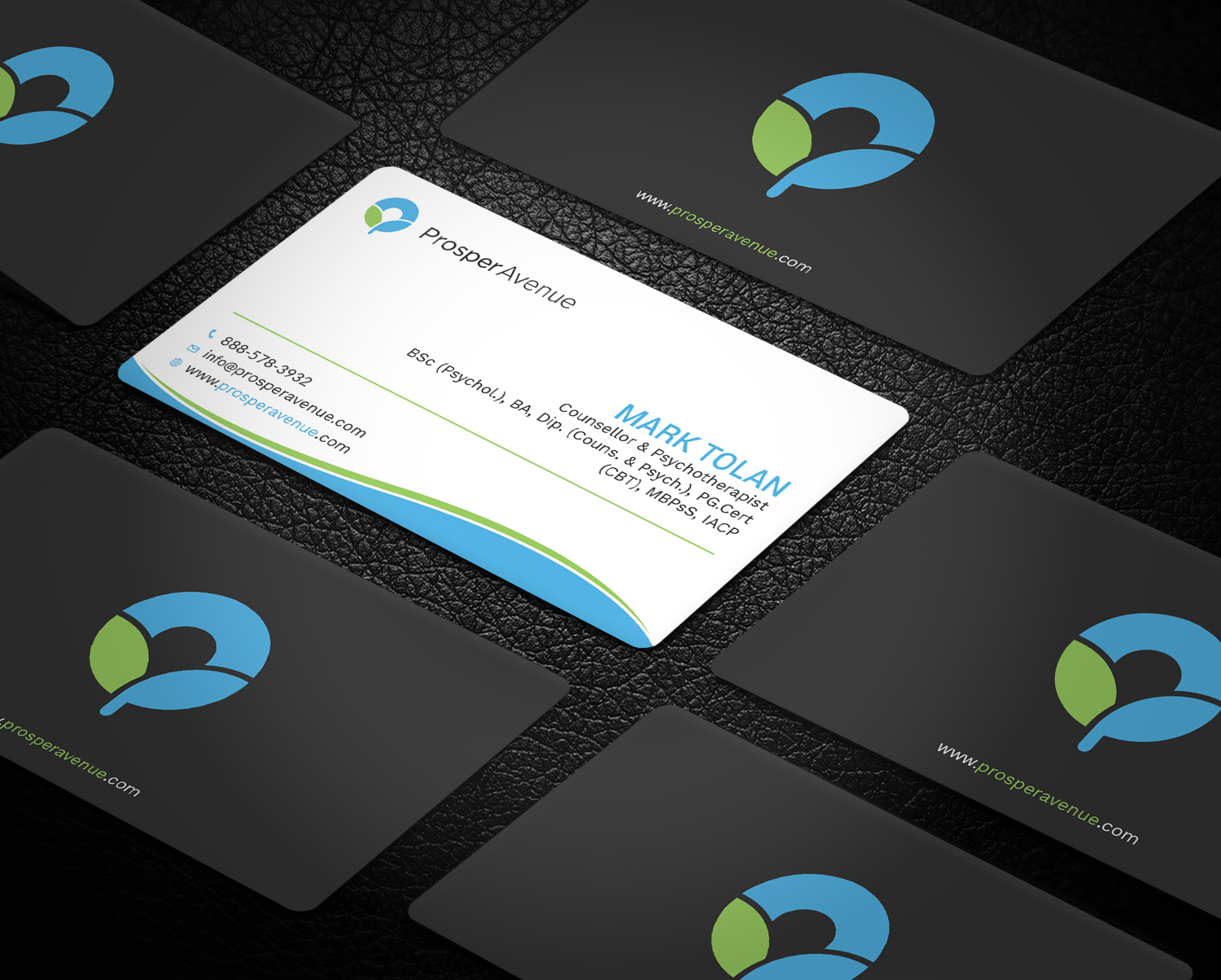Business Card Design by Tripti Ranjan Gain for Prosper Avenue | Design #19472297