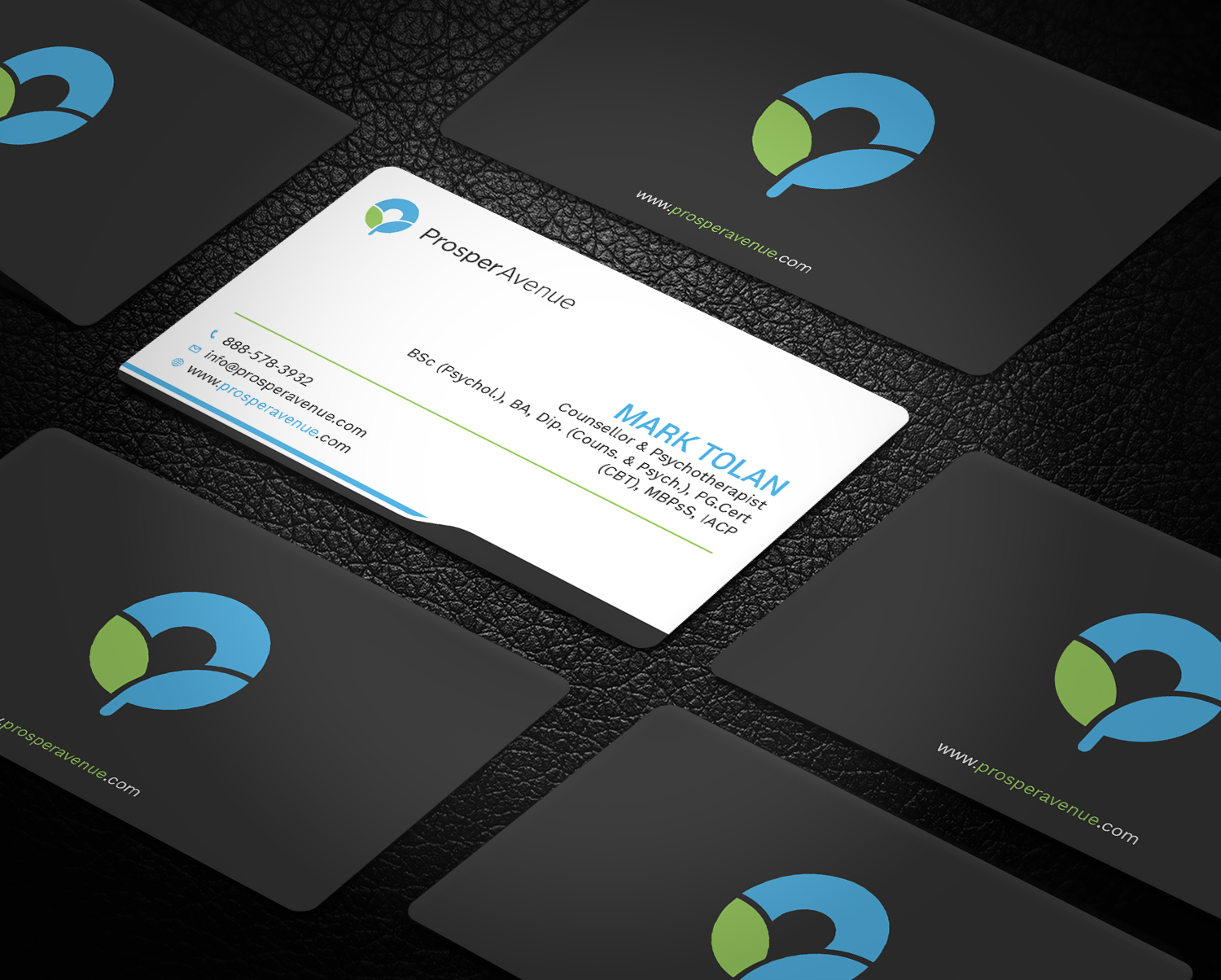 Business Card Design by Tripti Ranjan Gain for Prosper Avenue | Design #19472298