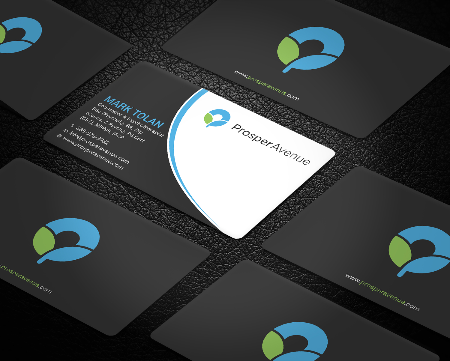 Business Card Design by Tripti Ranjan Gain for Prosper Avenue | Design #19472302