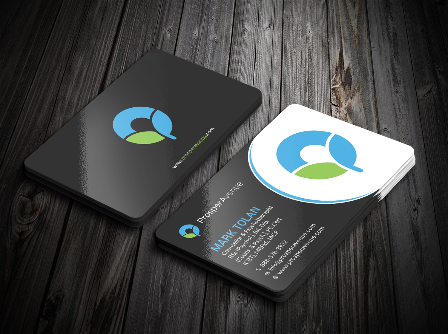 Business Card Design by Tripti Ranjan Gain for Prosper Avenue | Design #19472306