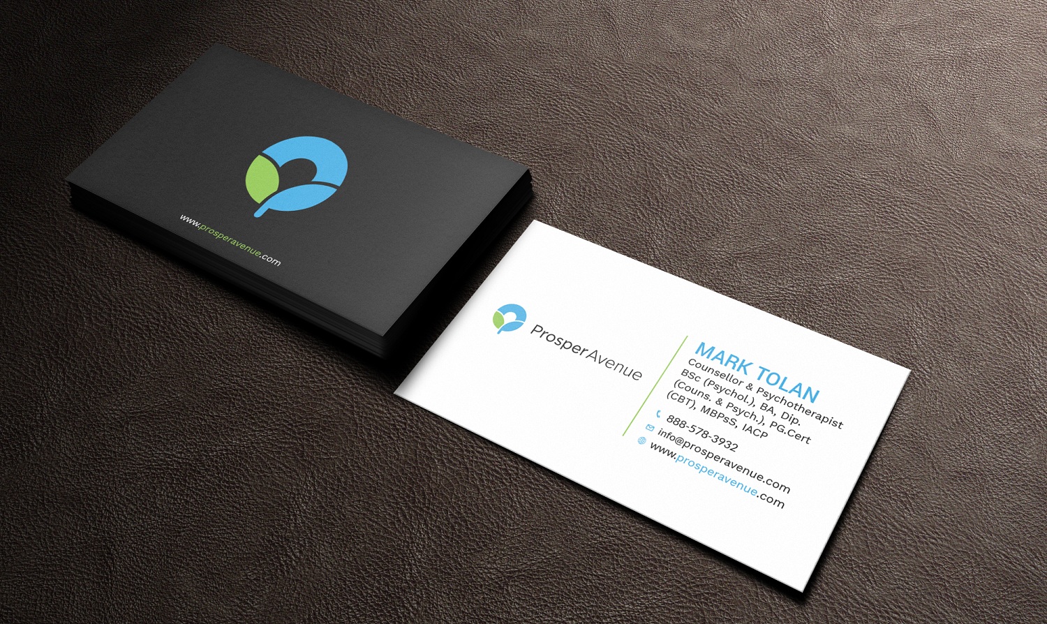 Business Card Design by Tripti Ranjan Gain for Prosper Avenue | Design #19472316