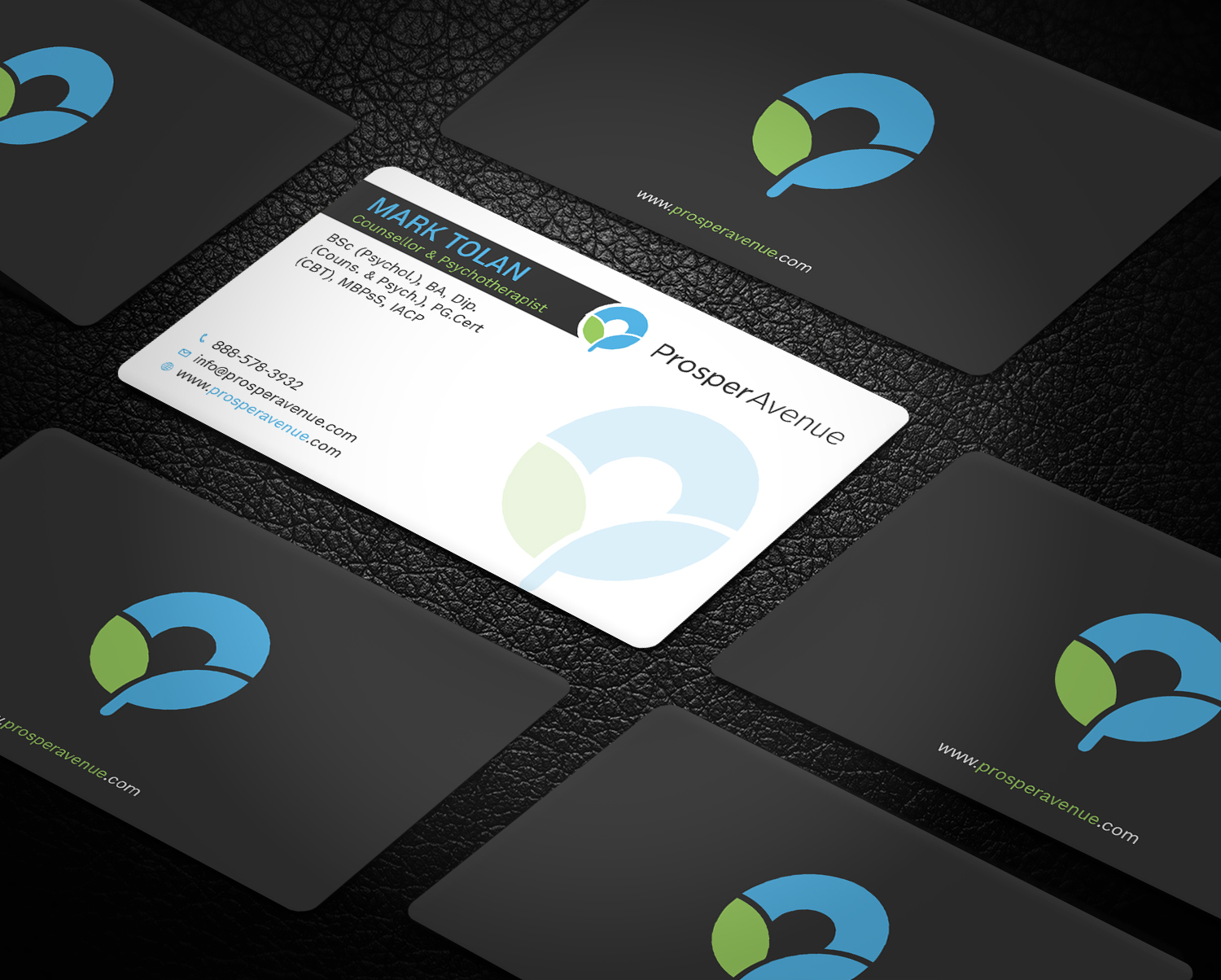 Visitenkarten-Design von Tripti Ranjan Gain für Prosper Avenue | Design #19472322