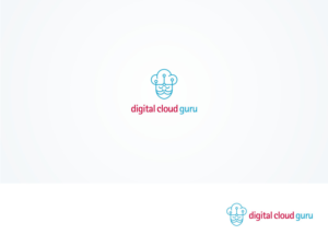 The company name: Digital Cloud Guru | Logo Design by Atvento Graphics