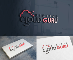 The company name: Digital Cloud Guru | Logo Design by Ankita B