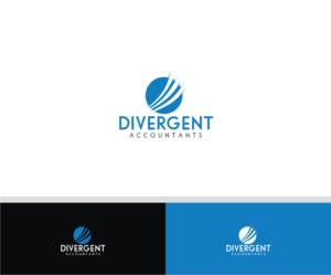 Logo-Design von T I K H E - L M W für Divergent Accountants | Design: #19515329