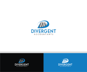 Logo-Design von T I K H E - L M W für Divergent Accountants | Design: #19515330
