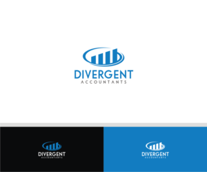 Logo-Design von T I K H E - L M W für Divergent Accountants | Design: #19515331