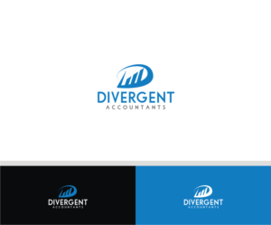 Logo-Design von T I K H E - L M W für Divergent Accountants | Design: #19515359