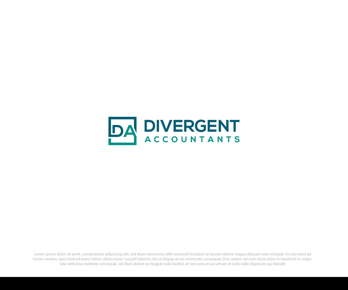 Logo Design by Md Amran Hossain for Divergent Accountants | Design #19490933
