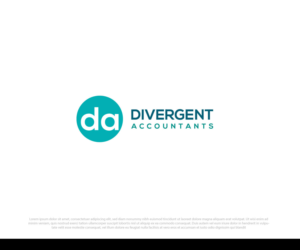 Logo Design by Md Amran Hossain for Divergent Accountants | Design: #19490934