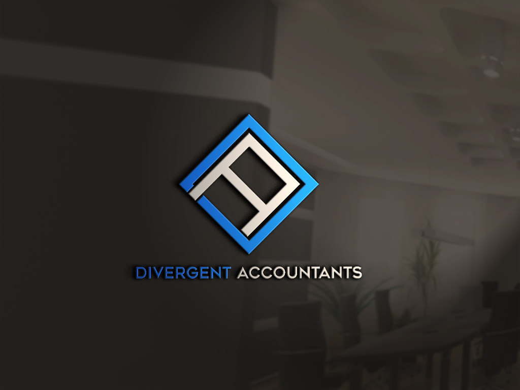 Logo Design by Rosaleen for Divergent Accountants | Design #19488643