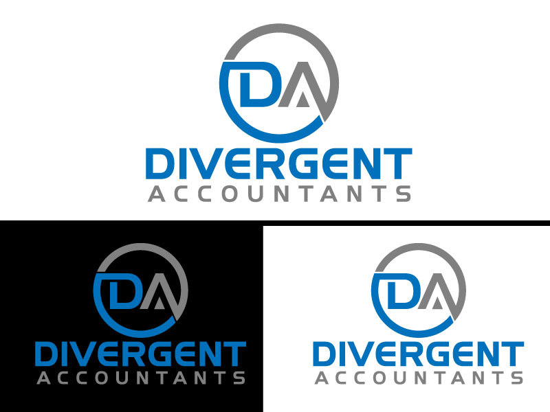 Logo Design by Top1 for Divergent Accountants | Design #19498601