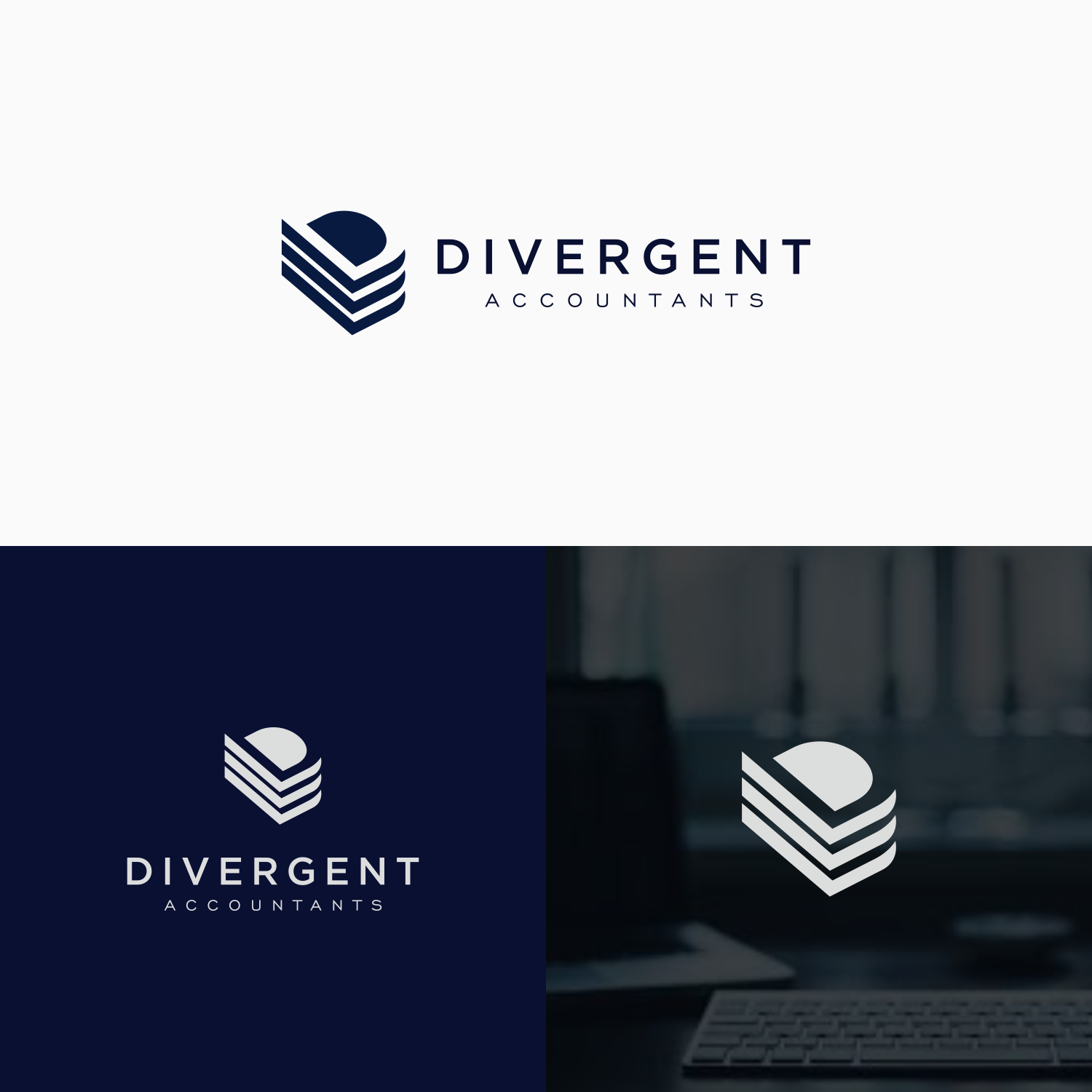 Logo Design by Mkey Designer for Divergent Accountants | Design #19519014