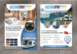 To design a double-sided A5 flyer  | Diseño de Flyer por alex989