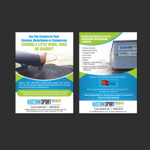 To design a double-sided A5 flyer  | Diseño de Flyer por Schöpfer
