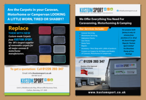 To design a double-sided A5 flyer  | Diseño de Flyer por meet007