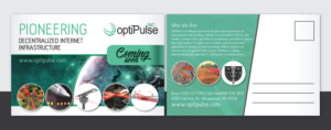 Postcard Design by Deziners Zone for optiPulse, Inc. | Design: #19473998