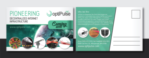 Postcard Design by Deziners Zone for optiPulse, Inc. | Design: #19563417
