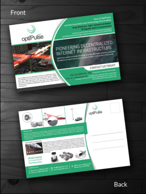 Postcard Design by innovative earth for optiPulse, Inc. | Design: #19476164
