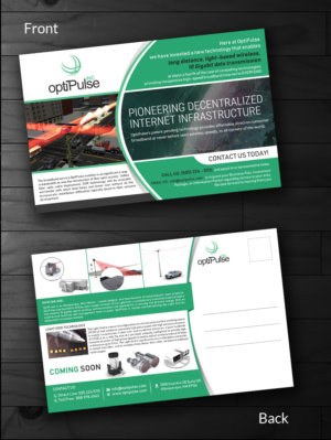 Postcard Design by innovative earth for optiPulse, Inc. | Design: #19510272