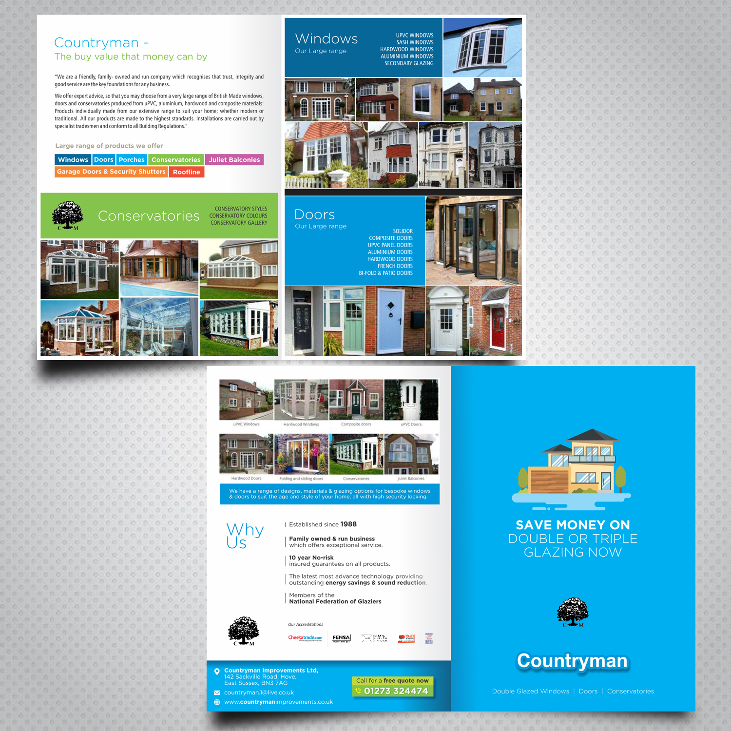 Flyer Design by uk for Countryman Improvements Ltd | Design #19483993