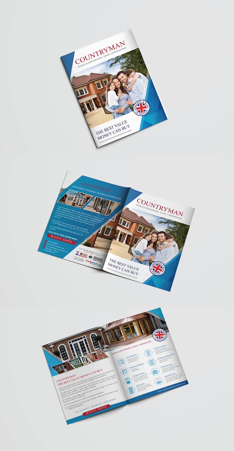 Flyer Design by alex989 for Countryman Improvements Ltd | Design #19484520