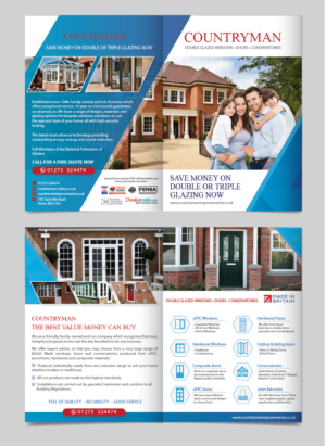 Flyer Design by alex989 for Countryman Improvements Ltd | Design: #19489732
