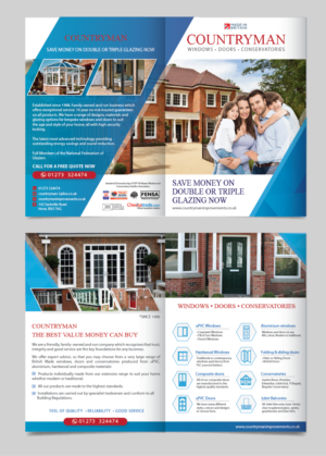 Flyer Design by alex989 for Countryman Improvements Ltd | Design: #19494701