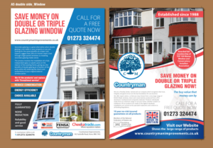 Flyer Design by meet007 for Countryman Improvements Ltd | Design: #19483576