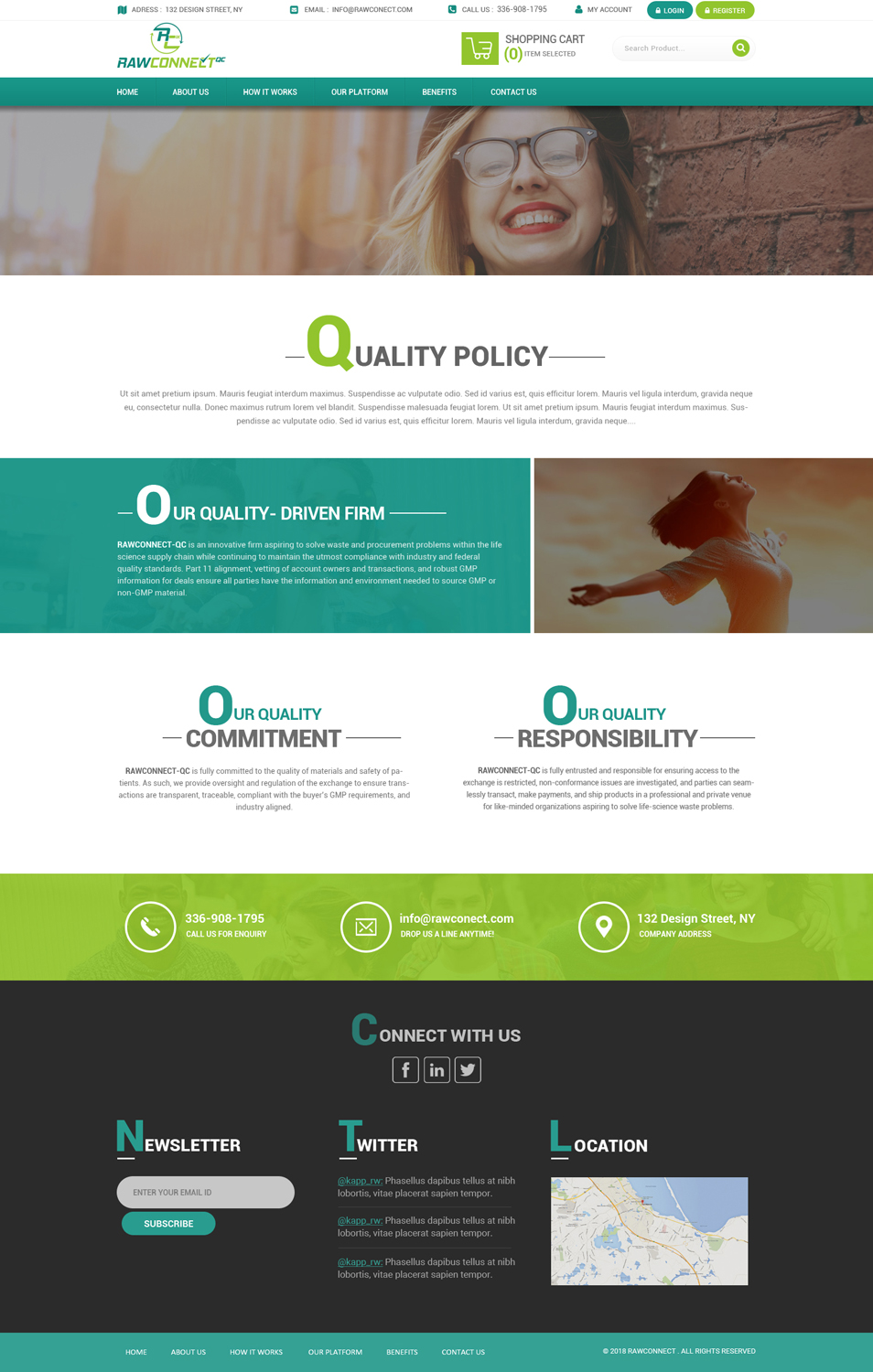 Diseño Web por Dream Logo Design para RAWCONNECT-QC | Diseño #19532530