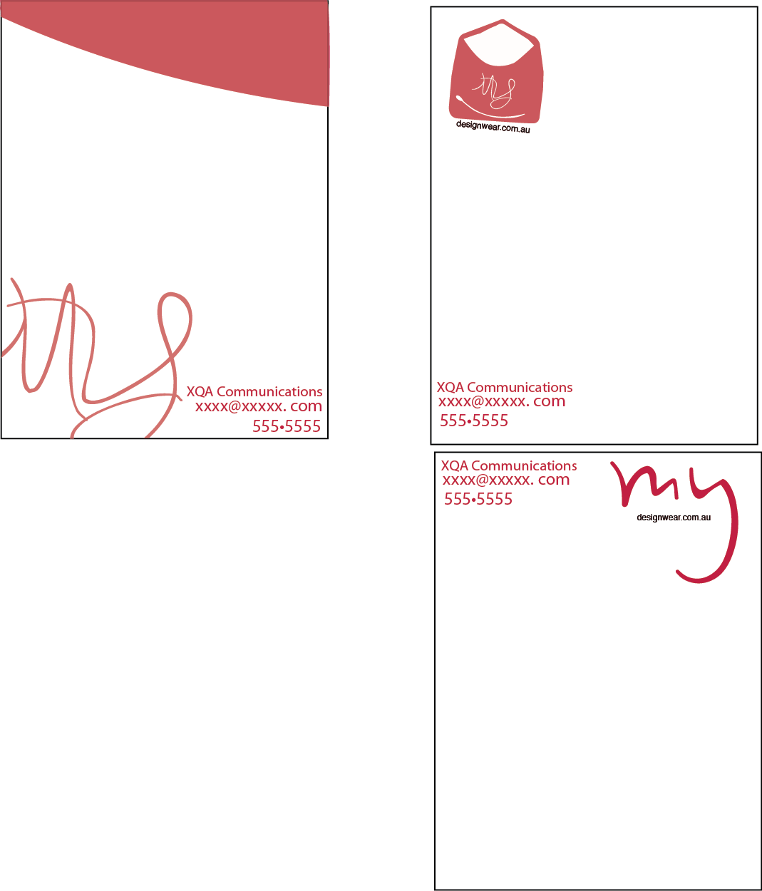 Stationery Design by XQ Designs for this project | Design #704115