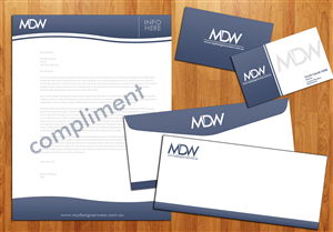 Stationery Design by mix23 for this project | Design: #703432