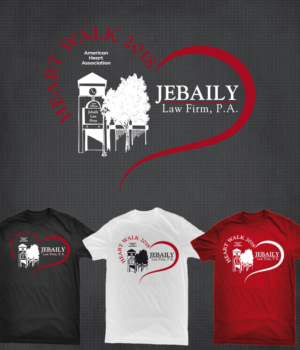 T-shirt Design by SpaGGy for Jebaily Law Firm PA | Design: #19478849